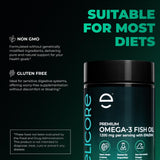 PREMIUM OMEGA 3 FISH OIL  EPA/DHA 720 mg