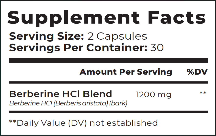 BERBERINE 1200 mg