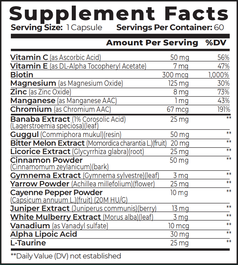 BLOOD SUGAR ULTRA