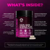 HAIR, SKIN & NAILS PLUS with Biotin 5000 mcg