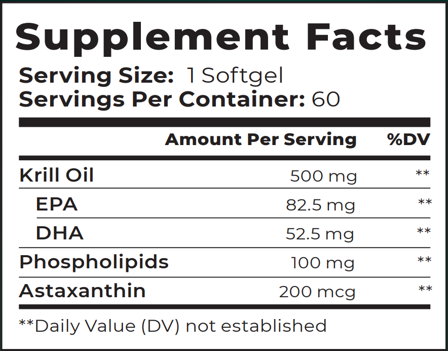 KRILL OIL 500 mg