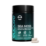 ORGANIC SEA MOSS with Bladderwrack, Burdock, and Black Pepper
